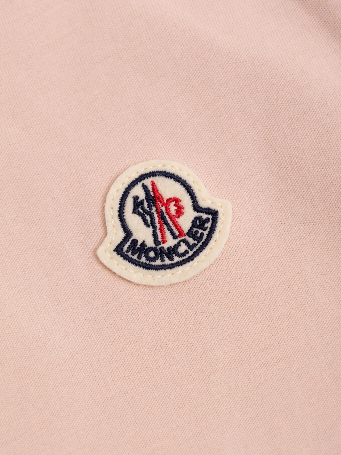 MONCLER KIDS Girls Logo Patch Three Pack Of T-Shirts Multicolour - MAISONDEFASHION.COM