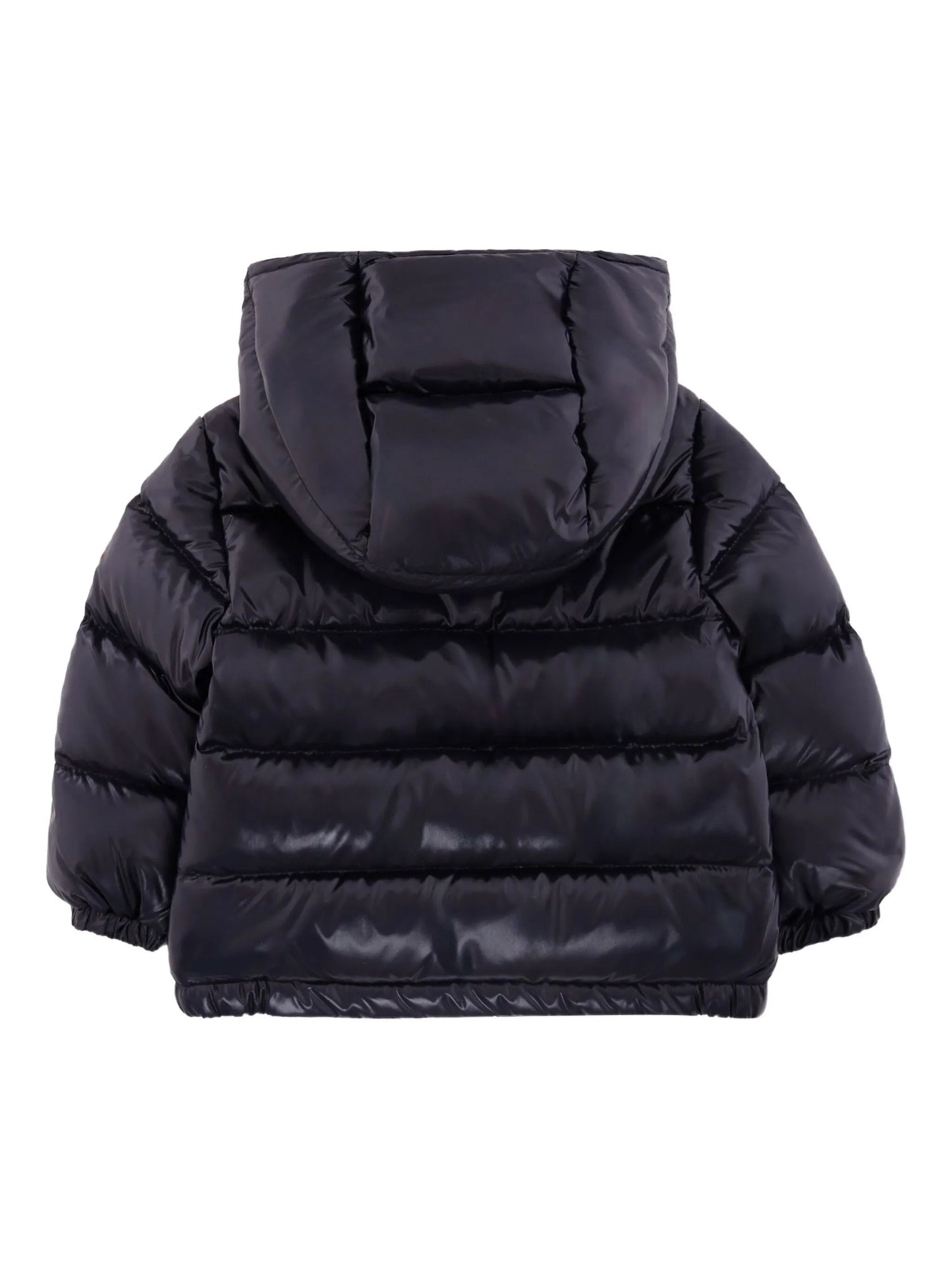 MONCLER BABY Boys New Aubert Hooded Down Jacket Navy - MAISONDEFASHION.COM