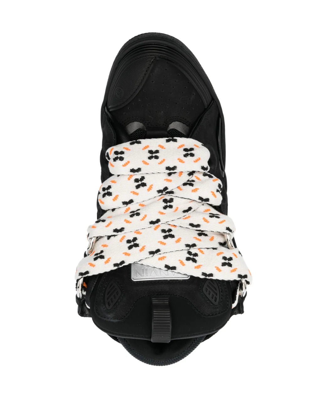 LANVIN Curb Sneakers Black/Black - MAISONDEFASHION.COM