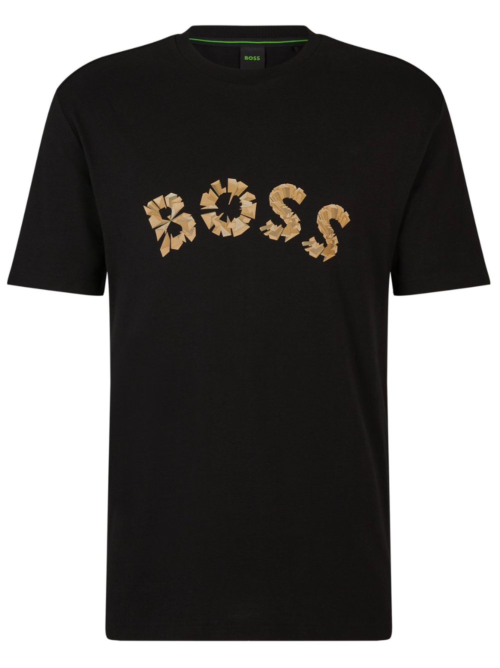 BOSS Cotton-jersey T-shirt Black - MAISONDEFASHION.COM