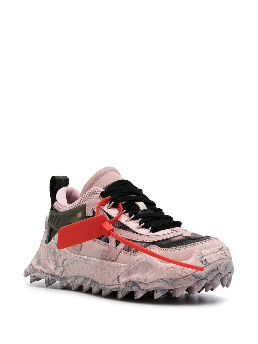OFF-WHITE WOMEN Odsy-1000 Sneakers Pink/Black - MAISONDEFASHION.COM