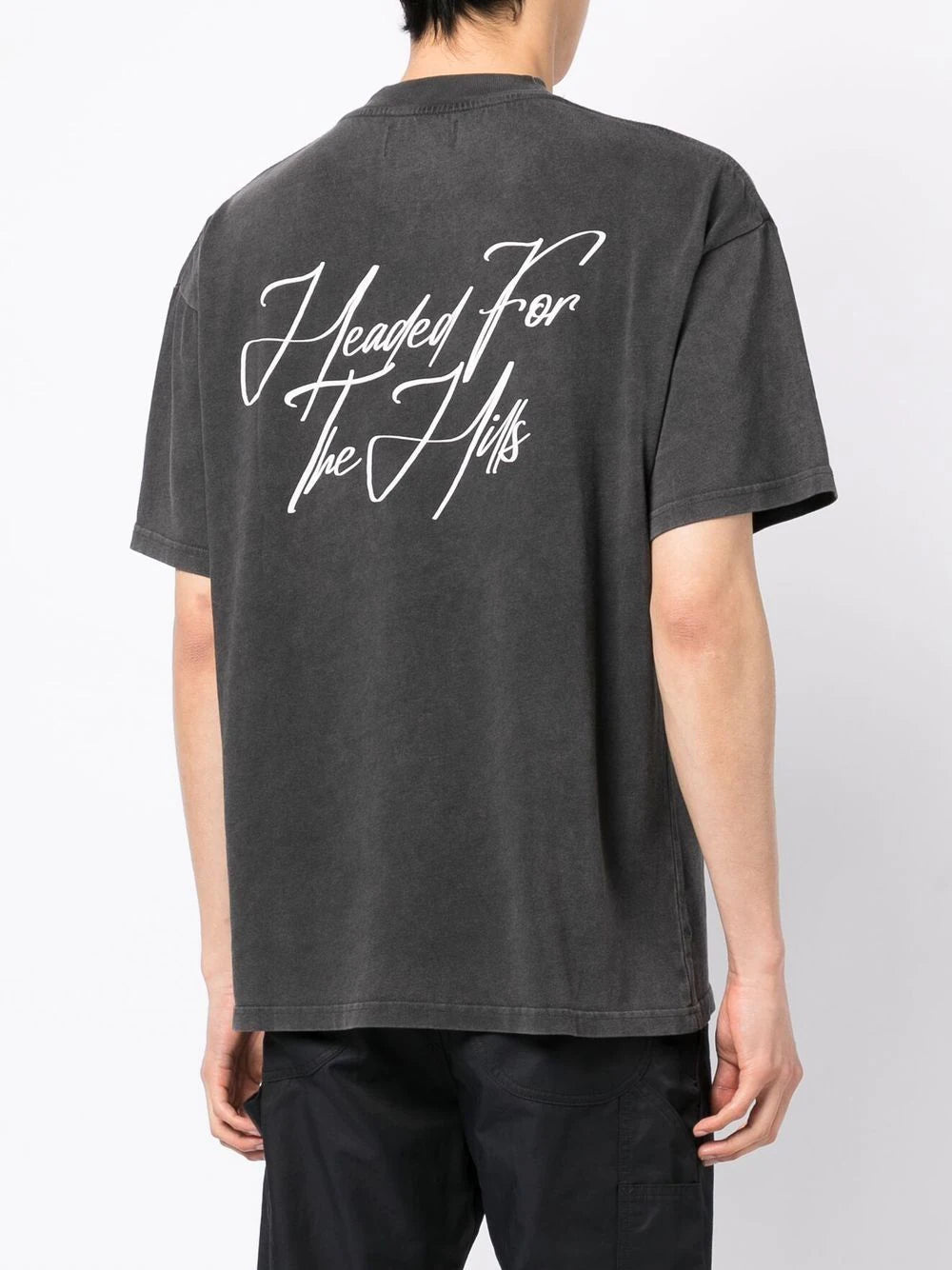 REPRESENT The Hills T-Shirt Vintage Grey - MAISONDEFASHION.COM