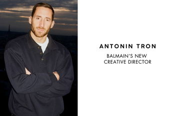 antonin tron, balmains new creative director 