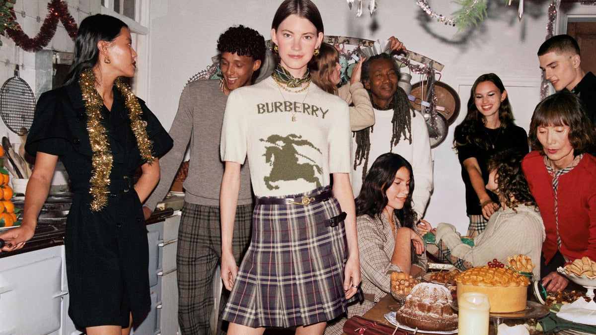 burberry festive campaign 2025
