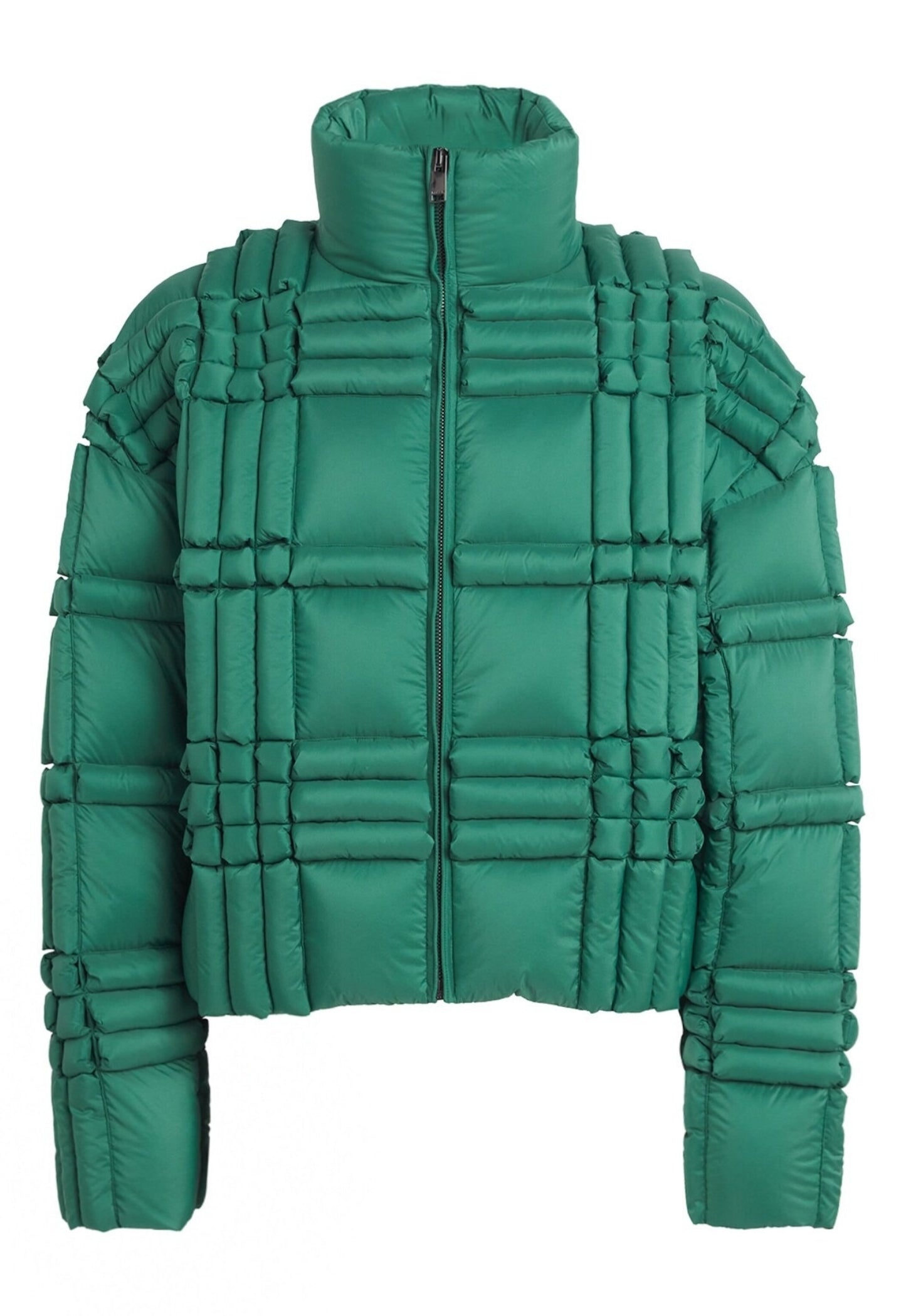 RAXXY 3D Down-Filled Puffer Jacket Wood - MAISONDEFASHION.COM