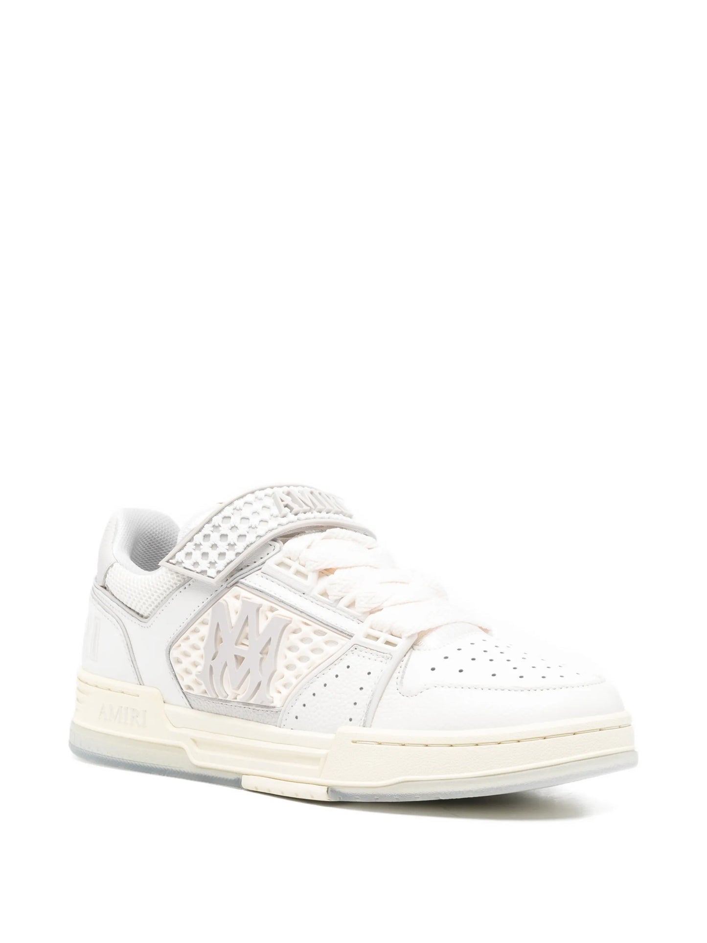 AMIRI MA Skyline Leather Sneakers White - MAISONDEFASHION.COM