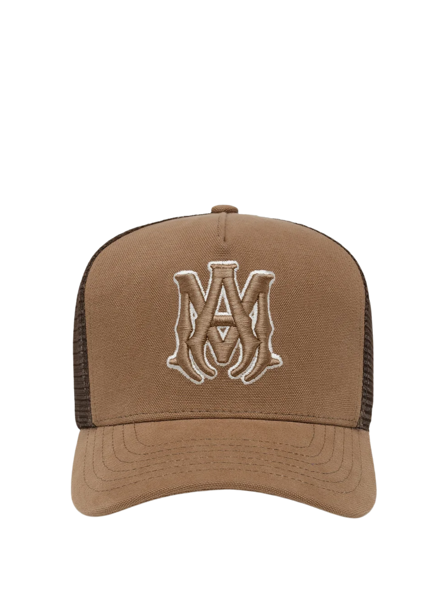 AMIRI MA Outline Trucker Cap Malt - MAISONDEFASHION.COM