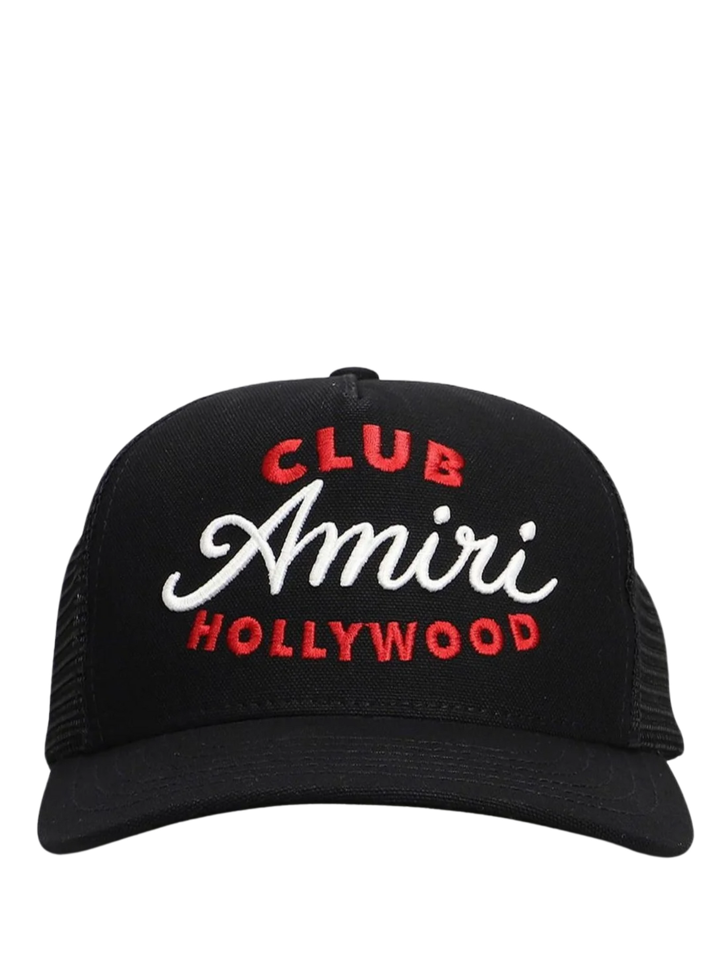 AMIRI Script Logo Embroidered Cap Black - MAISONDEFASHION.COM