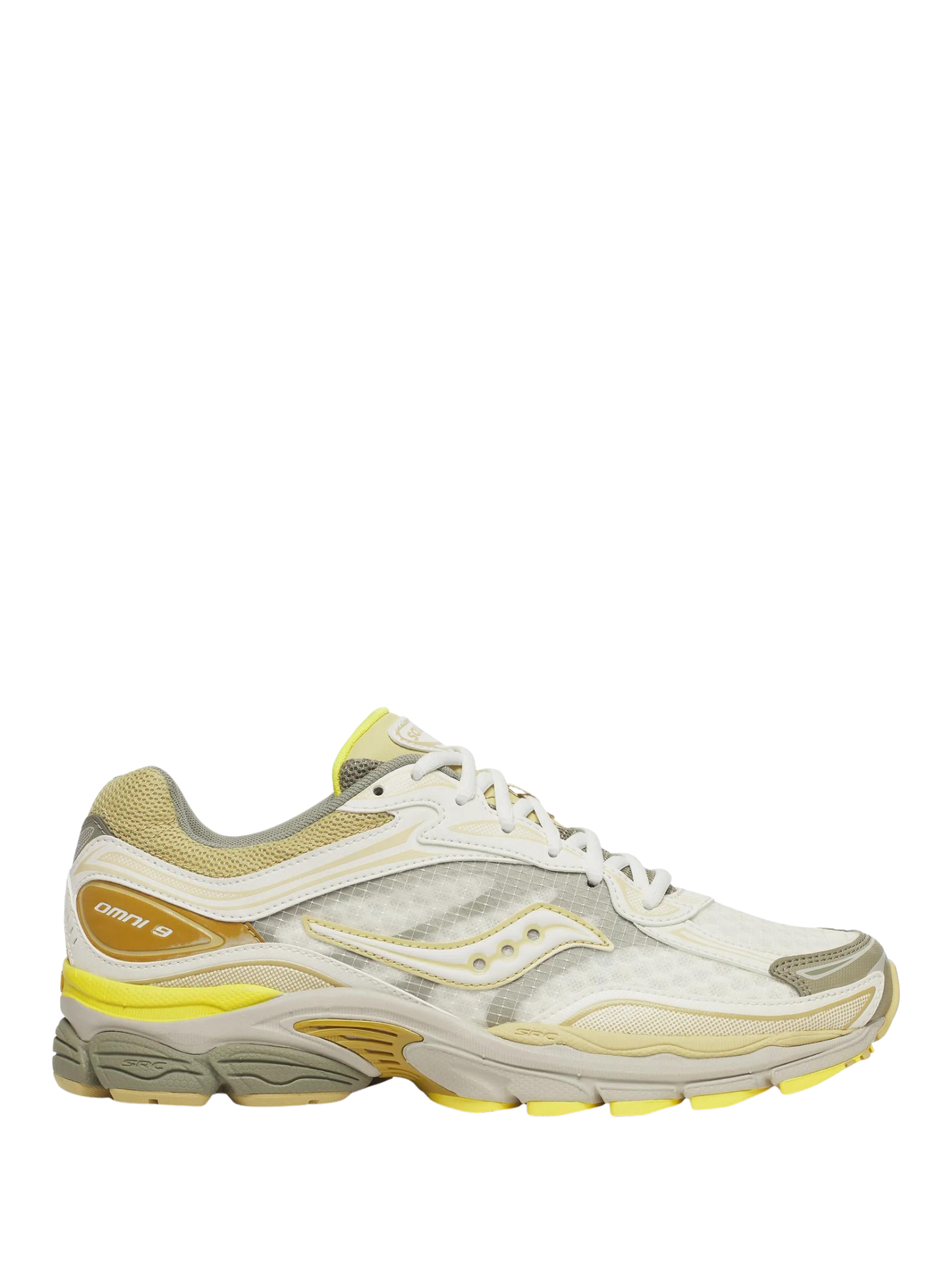 SAUCONY ProGrid Omni 9 Sneakers Ivory/Moss - MAISONDEFASHION.COM