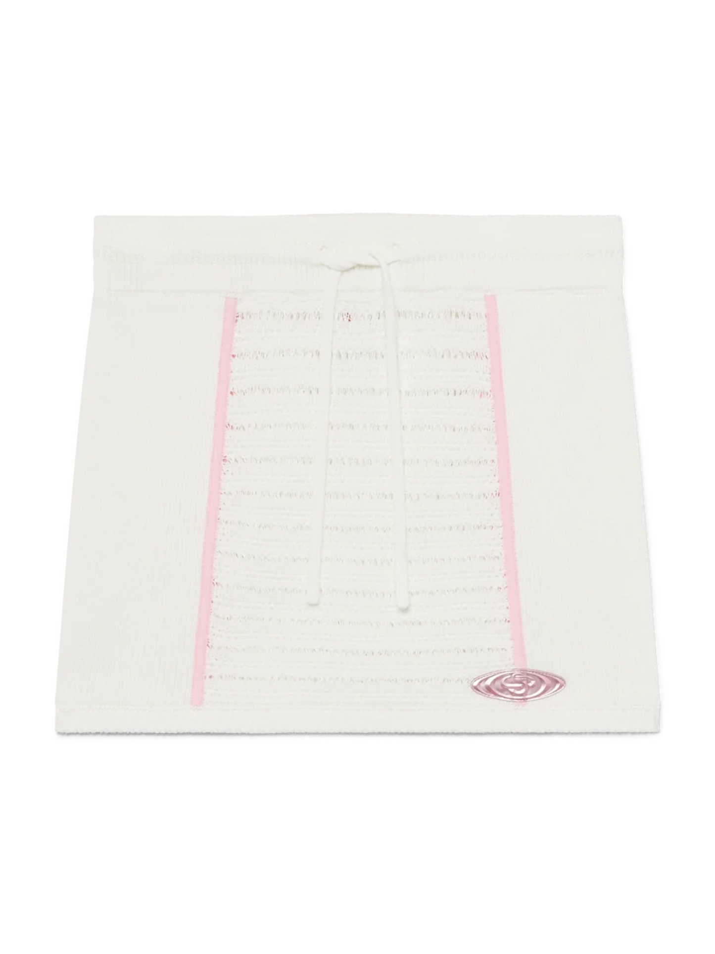 CASABLANCA WOMEN Bourgeoise Girl Skirt White - MAISONDEFASHION.COM