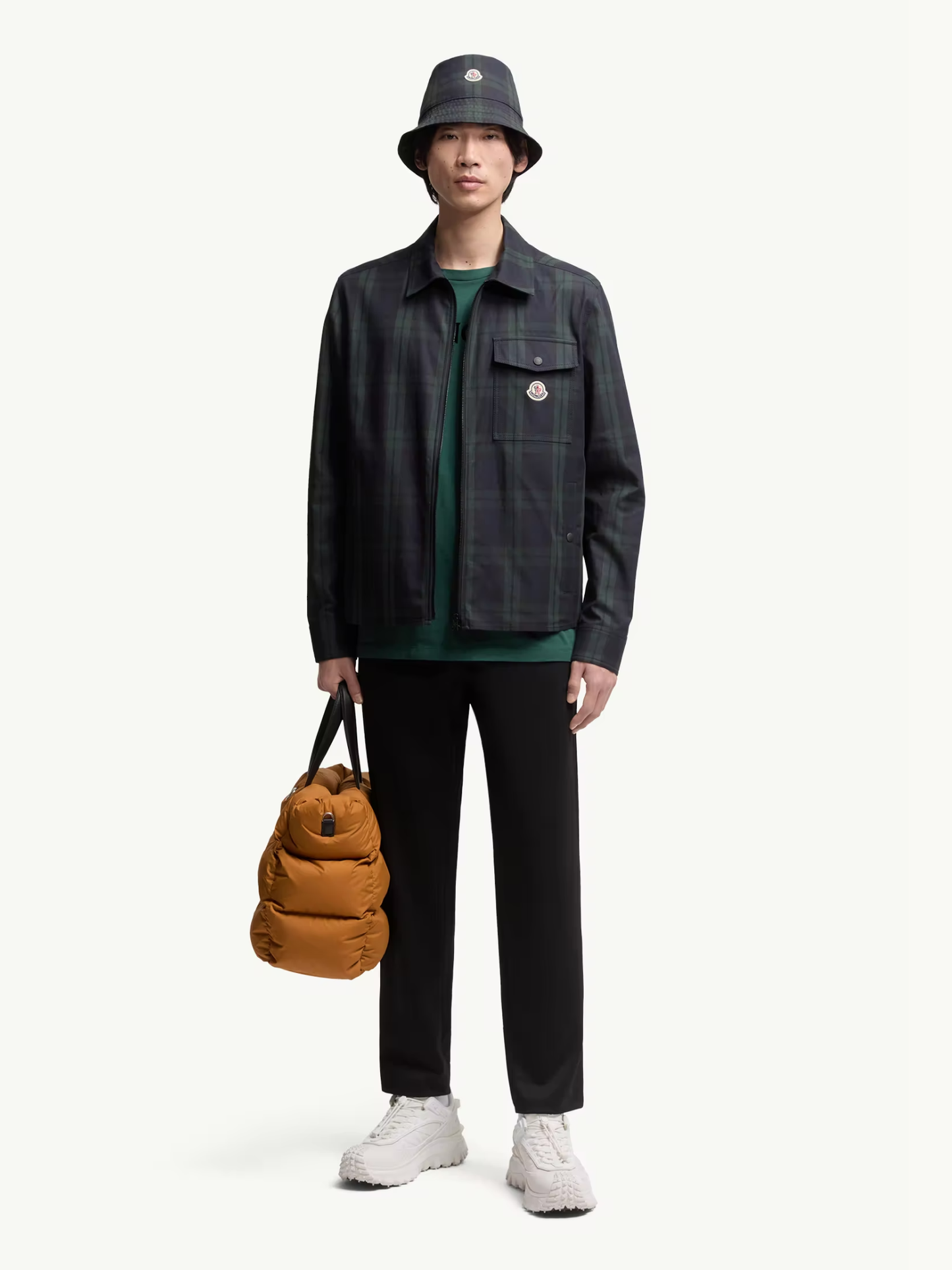 MONCLER Logo Jogging Trousers Black - MAISONDEFASHION.COM