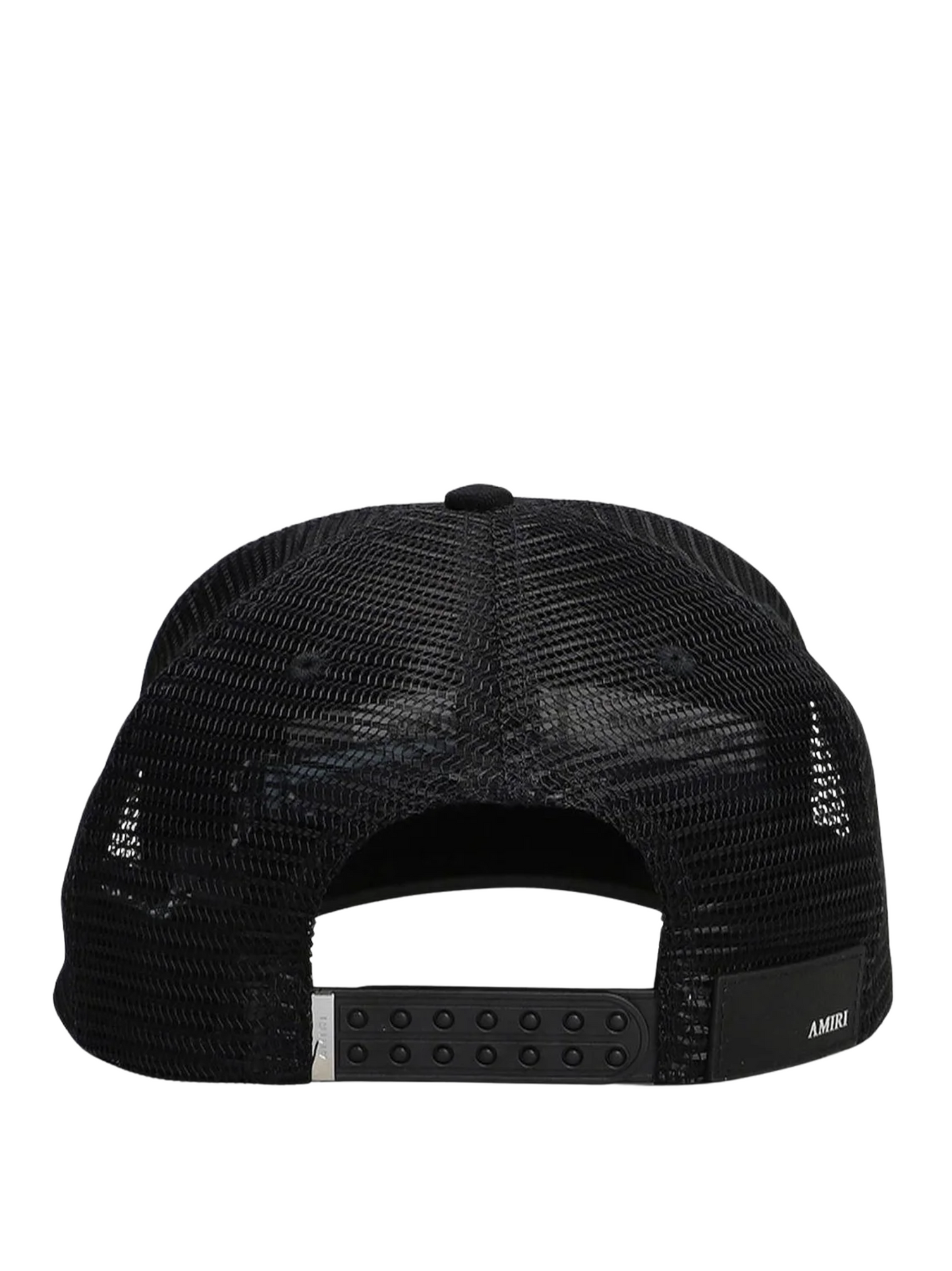 AMIRI Script Logo Embroidered Cap Black - MAISONDEFASHION.COM