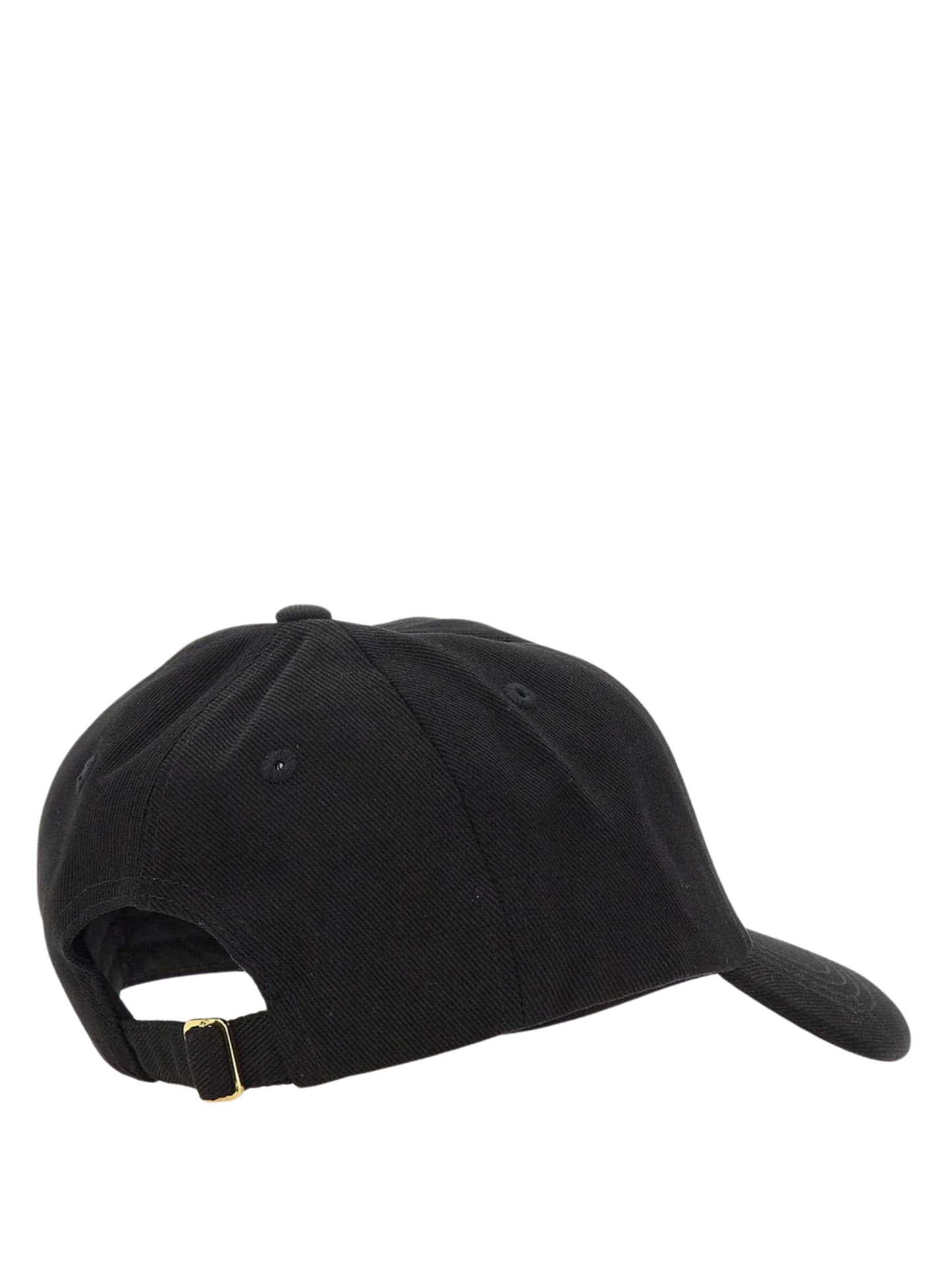 CASABLANCA WOMEN Logo Round Embroidered Patch Cap Black - MAISONDEFASHION.COM