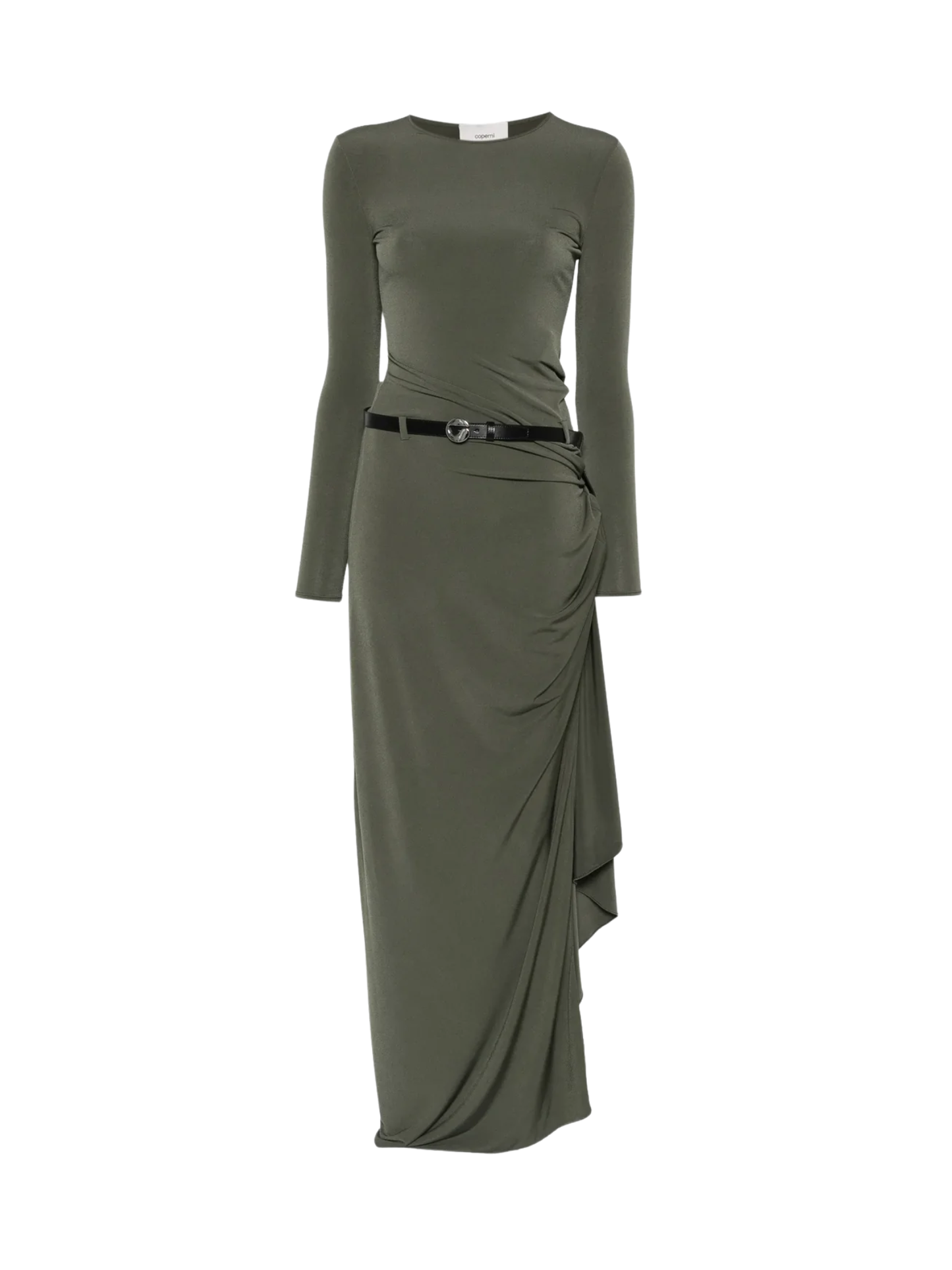 COPERNI WOMEN Suspended Dress Green - MAISONDEFASHION.COM