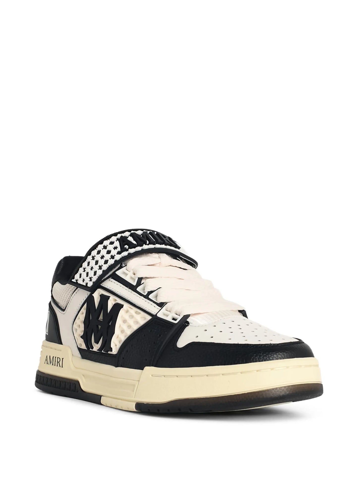AMIRI MA Skyline Leather Sneakers Black - MAISONDEFASHION.COM