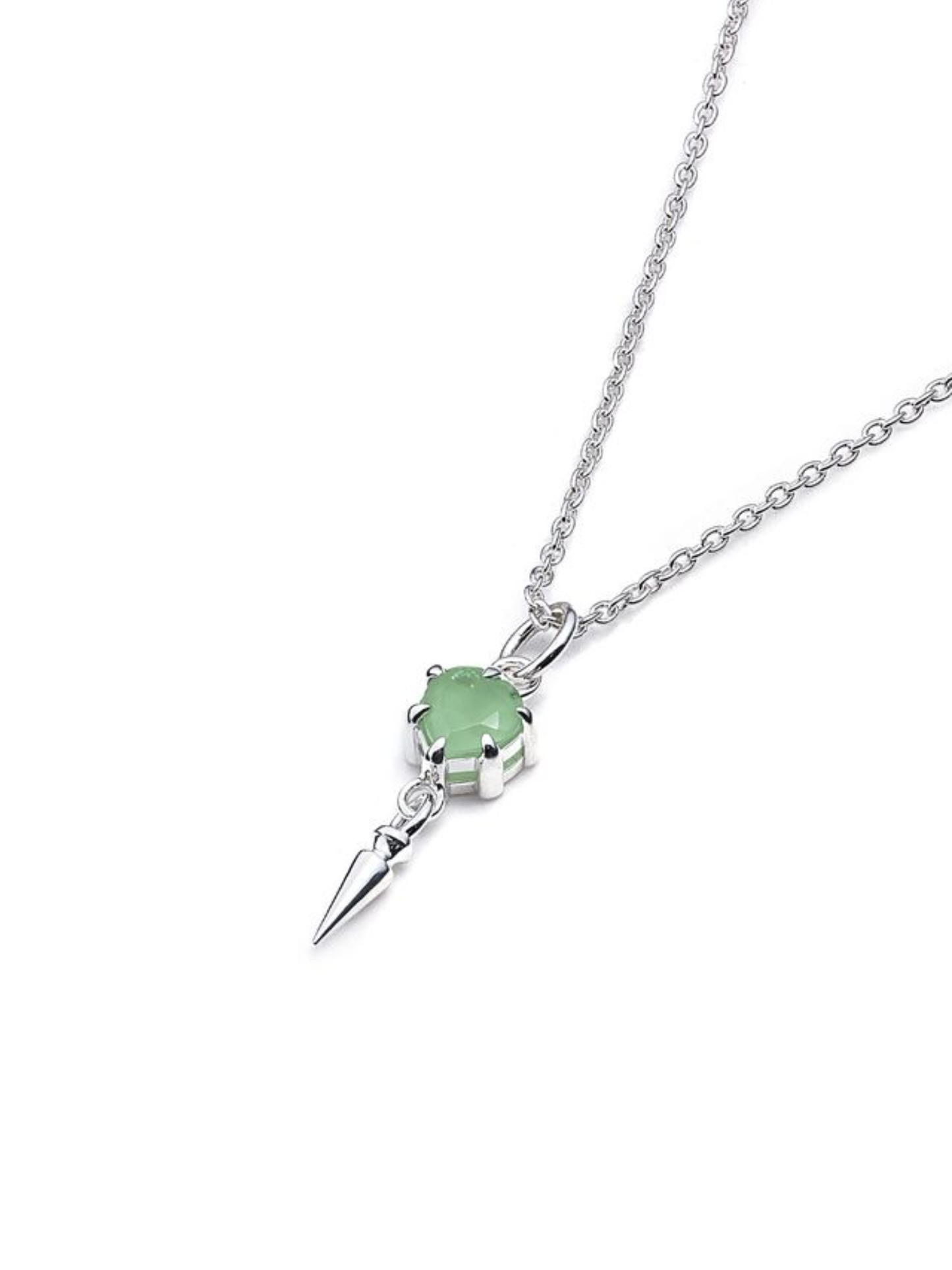 STOLEN GIRLFRIENDS CLUB WOMEN Punk Spike Necklace Silver - MAISONDEFASHION.COM