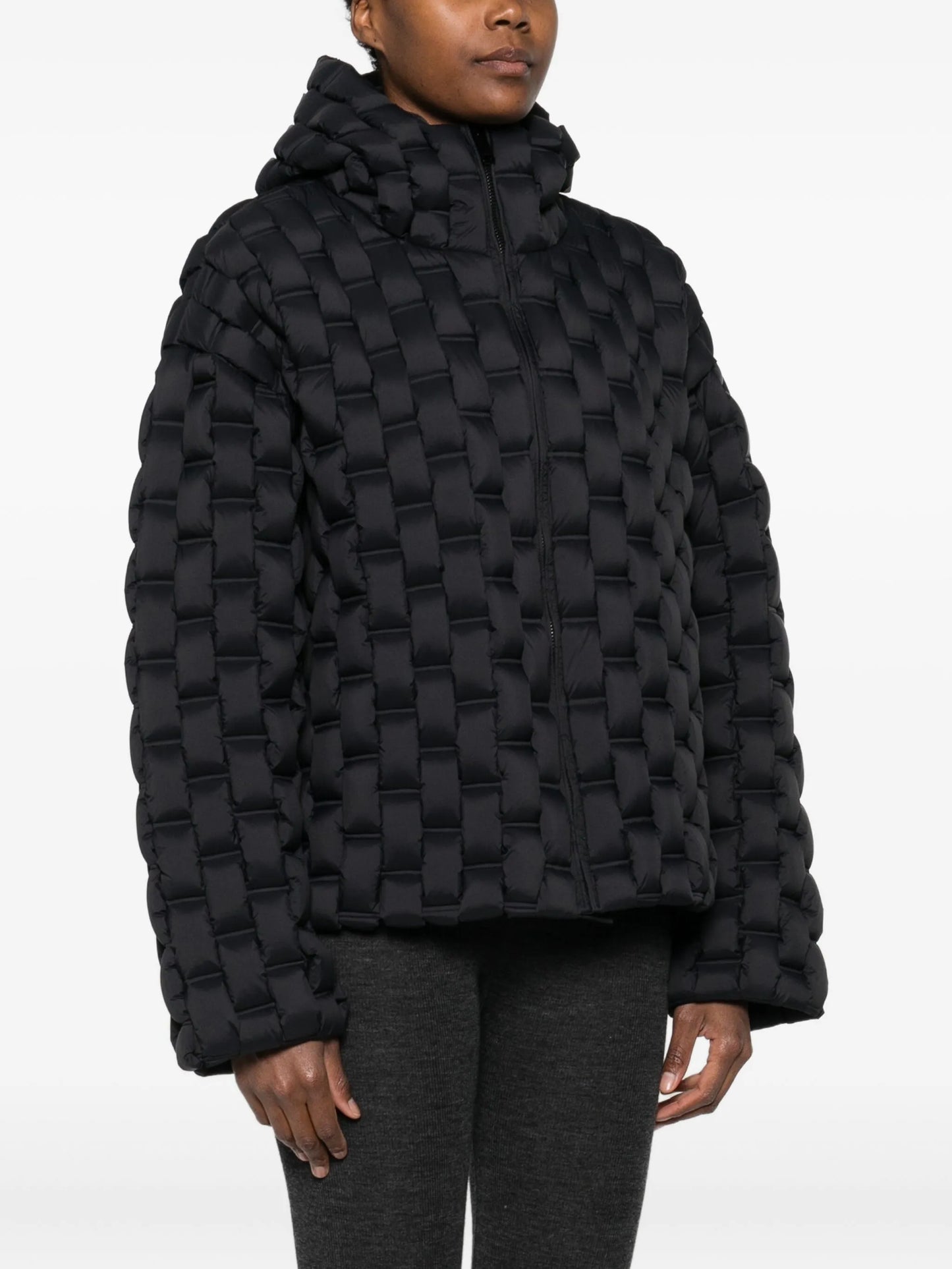RAXXY WOMEN Piumino Parka Coat Black - MAISONDEFASHION.COM