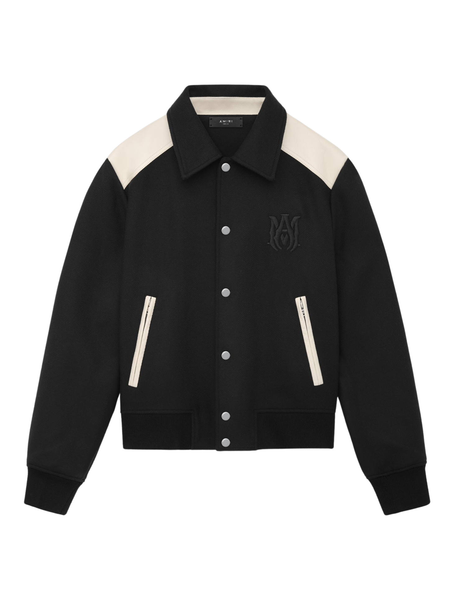 AMIRI MA Long-sleeved Casual Western Jacket Black - MAISONDEFASHION.COM