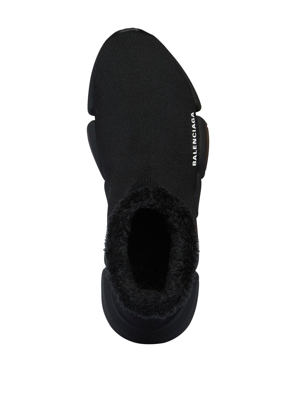 BALENCIAGA Speed 2.0	LT Faux Fur Black - MAISONDEFASHION.COM