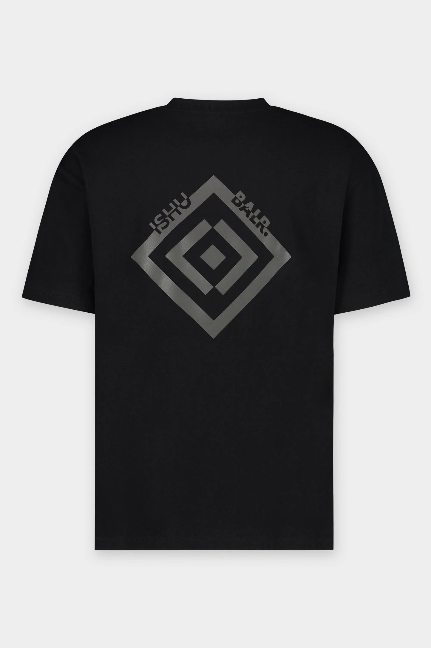 BALR X ISHU Joey Box T-shirt black - MAISONDEFASHION.COM