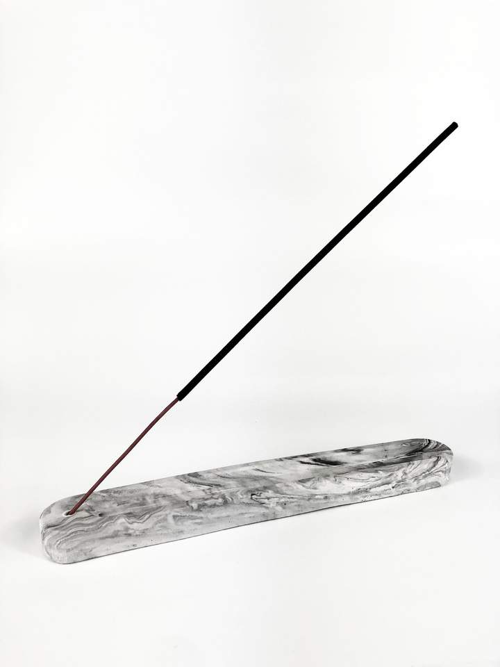 Tranquility Incense Holder - Marble - MAISONDEFASHION.COM